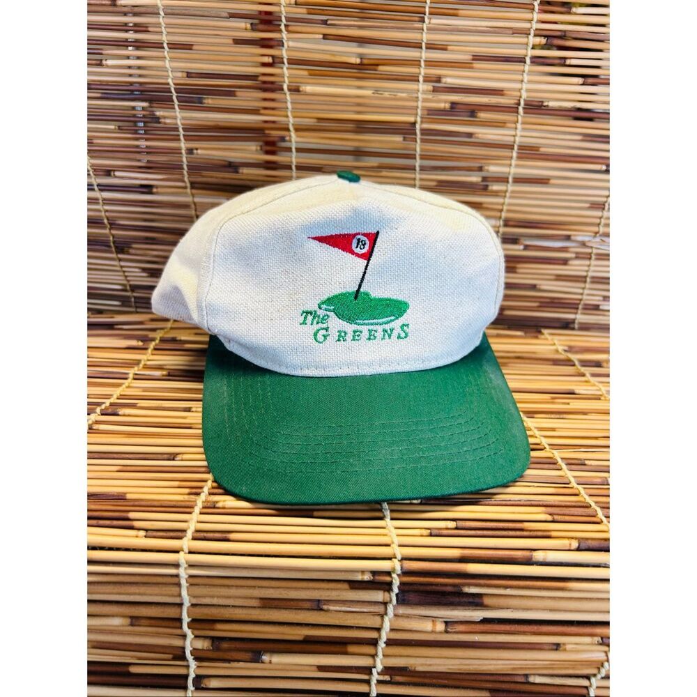 The Greens Vintage Golf Hat KATI Vintage Embroidered Hat Cap